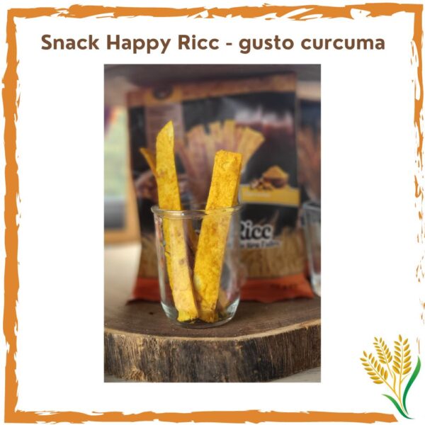 Snack Happy Ricc gusto curcuma