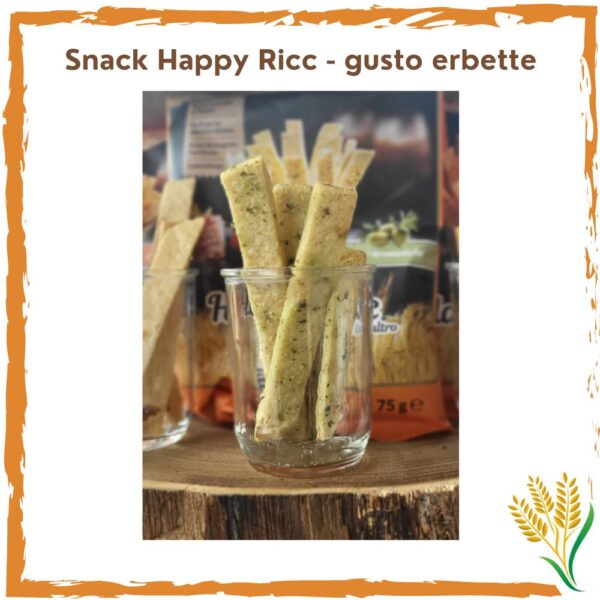 Snack Happy Ricc gusto erbette